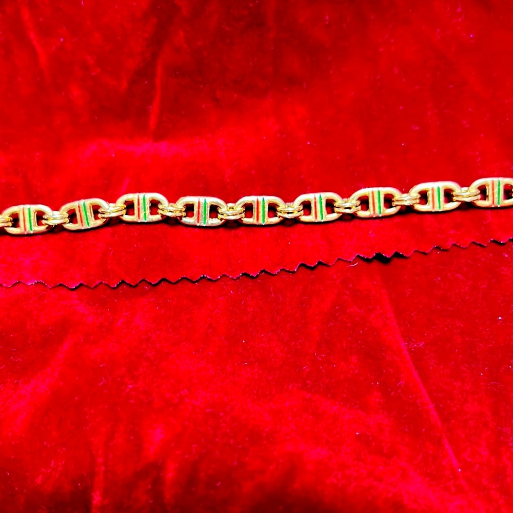 Paolo Gucci Sophisticated, Timeless Necklace & Earrings. Cultured Gucci Design - Picture 4 of 6